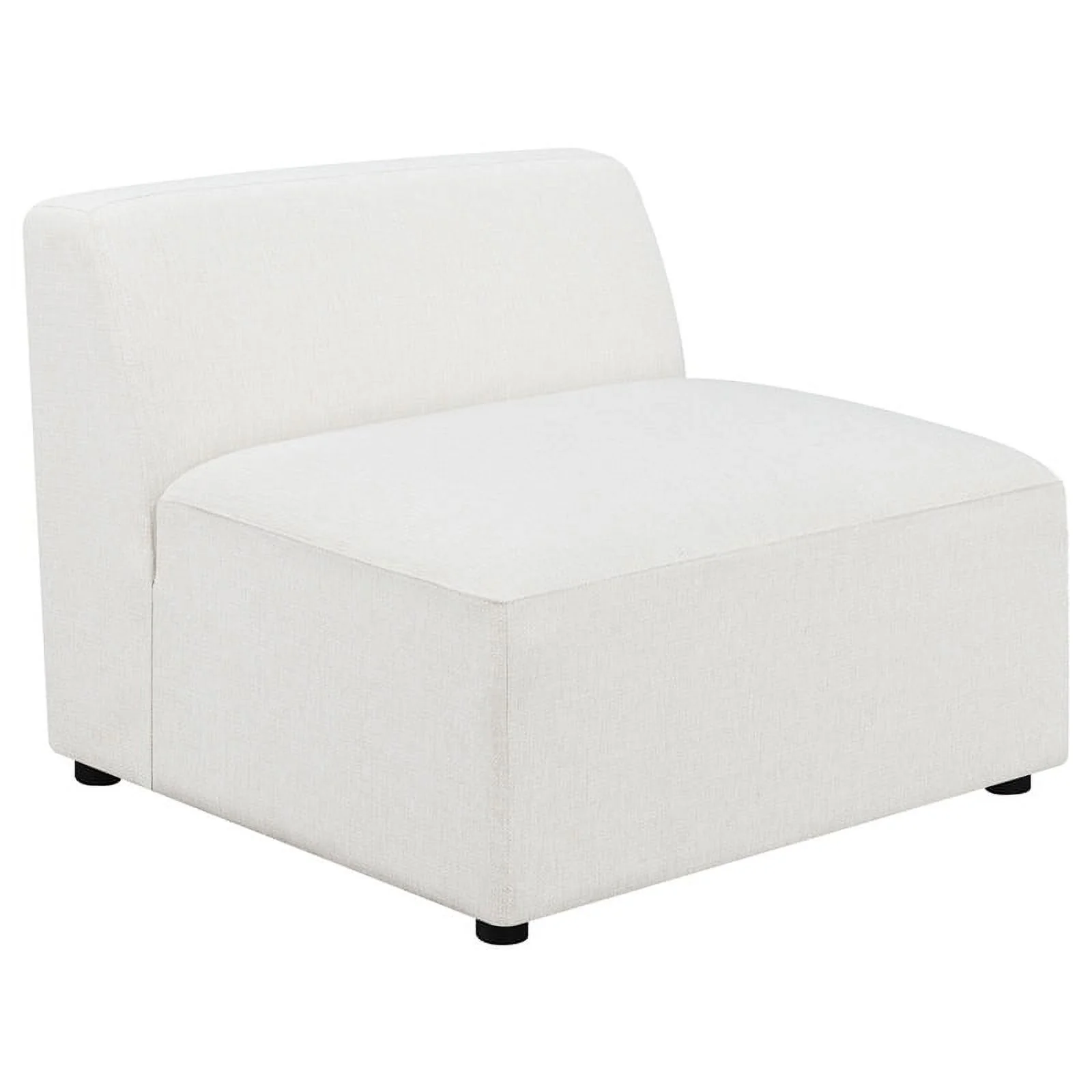 Pemberly Row 6-piece Fabric Upholstered Modular Sectional Pearl