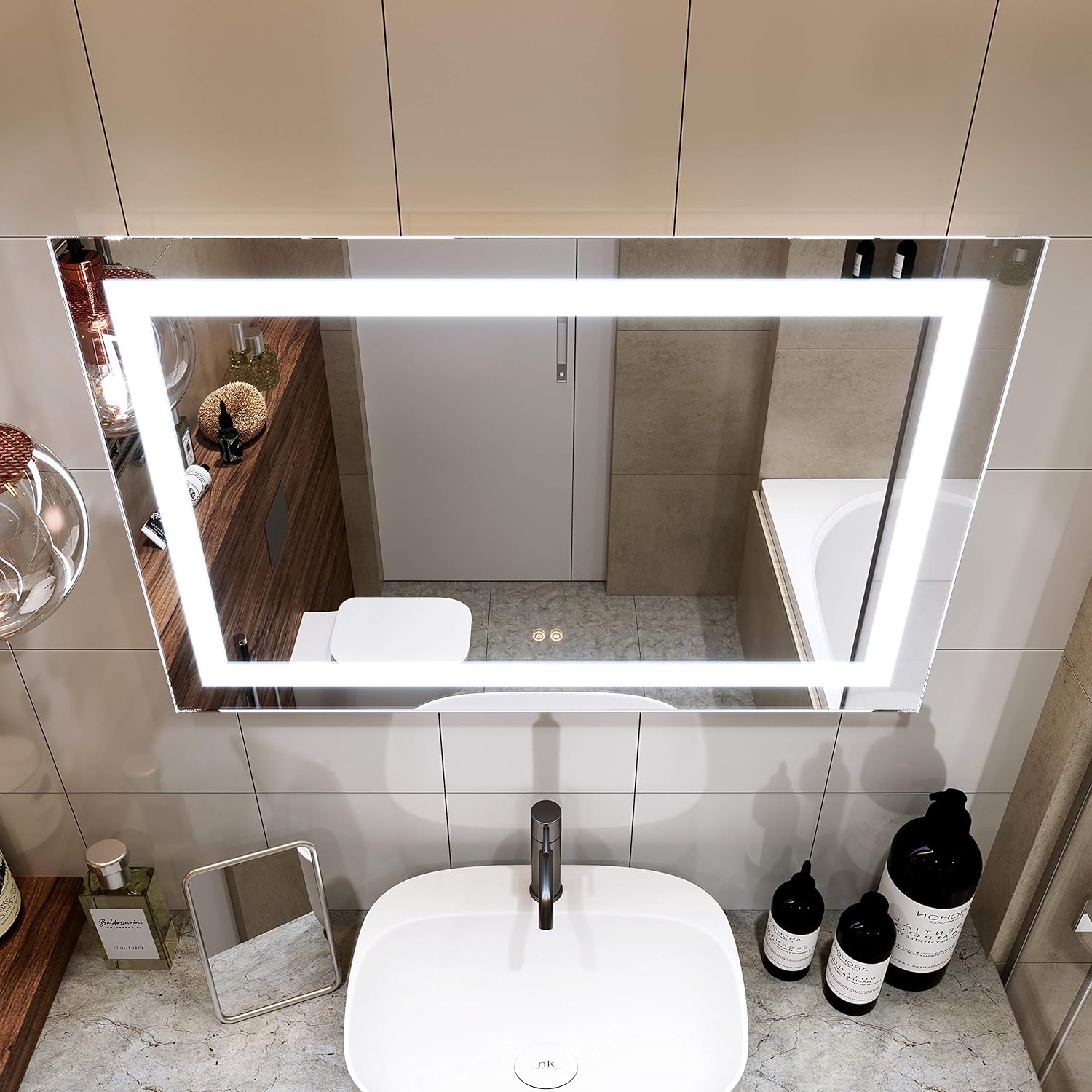 Petus PetusHouse 20 X 28 Inch LED Lighted Bathroom Mirrors