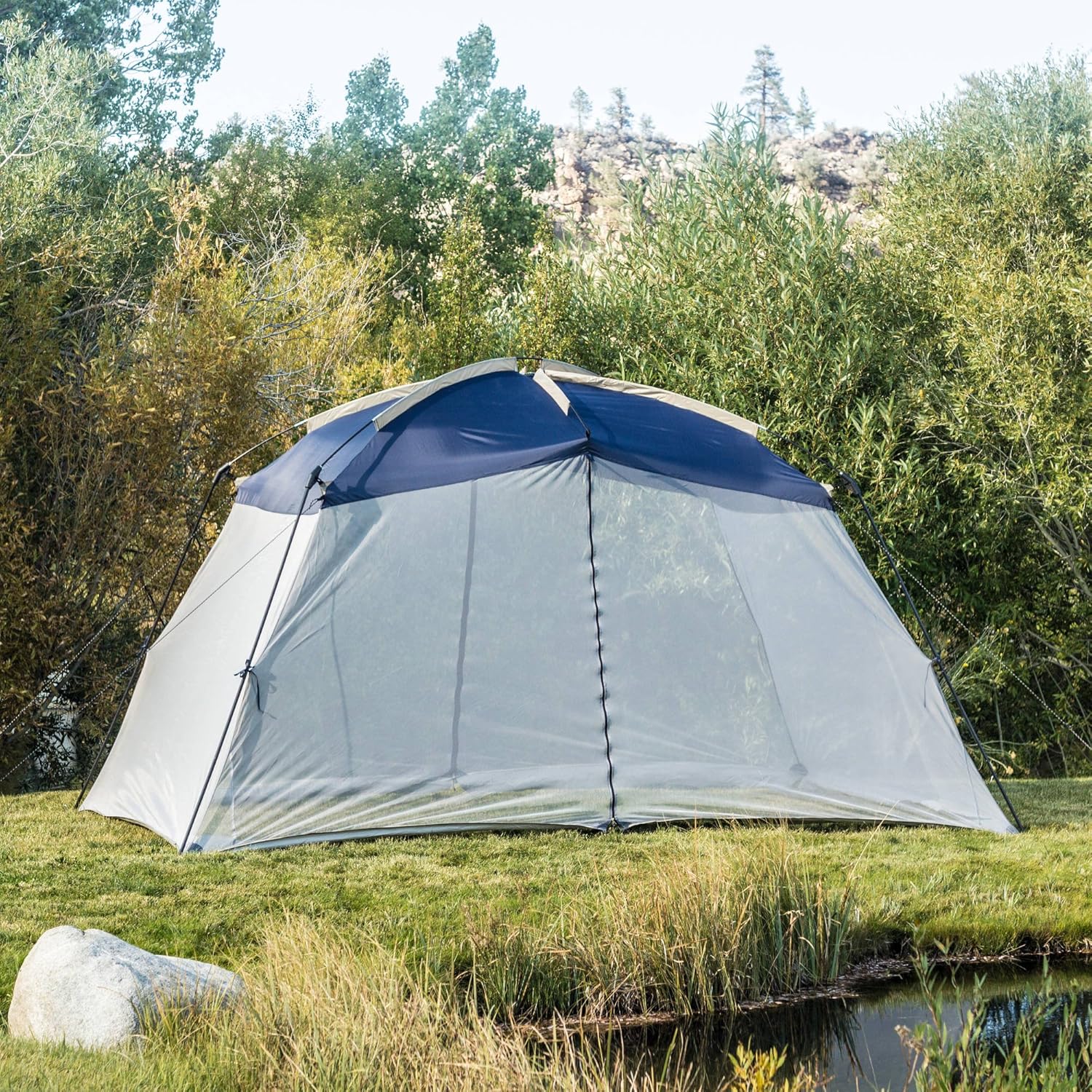 OZARK TRAIL Ozark Trail 13 x 9 Screen House with One Large Room, Blue