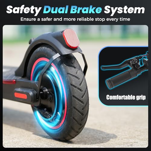 iScooter Electric Scooter for Adults & Teens, 25/19/18 Miles Long Range, 21/20/19 Mph Top Speed, 500W Peak Motor