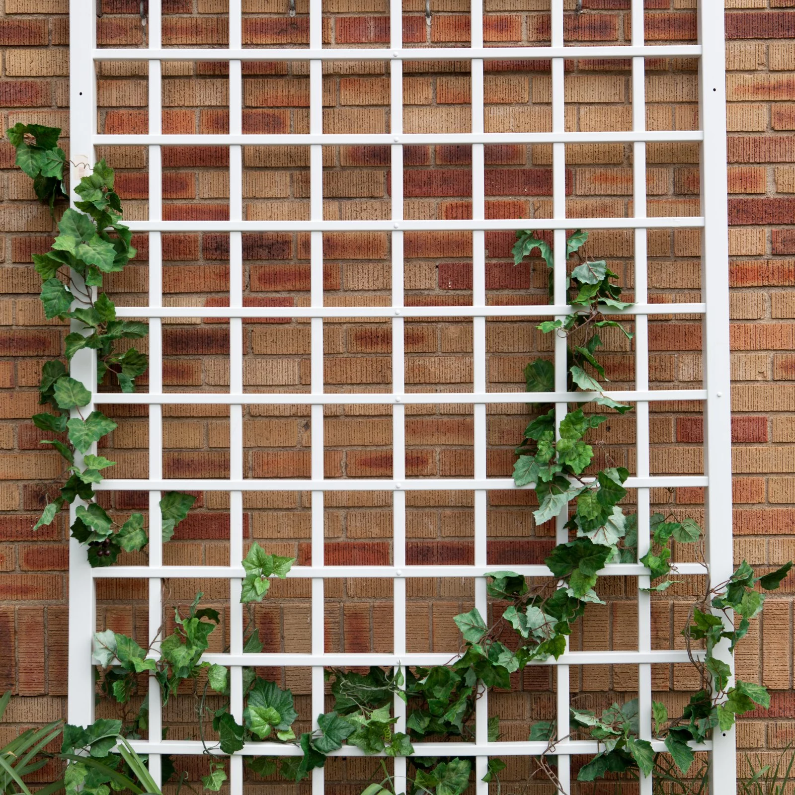 DuraTrel Winchester 57" x 96" White Vinyl Wall Trellis