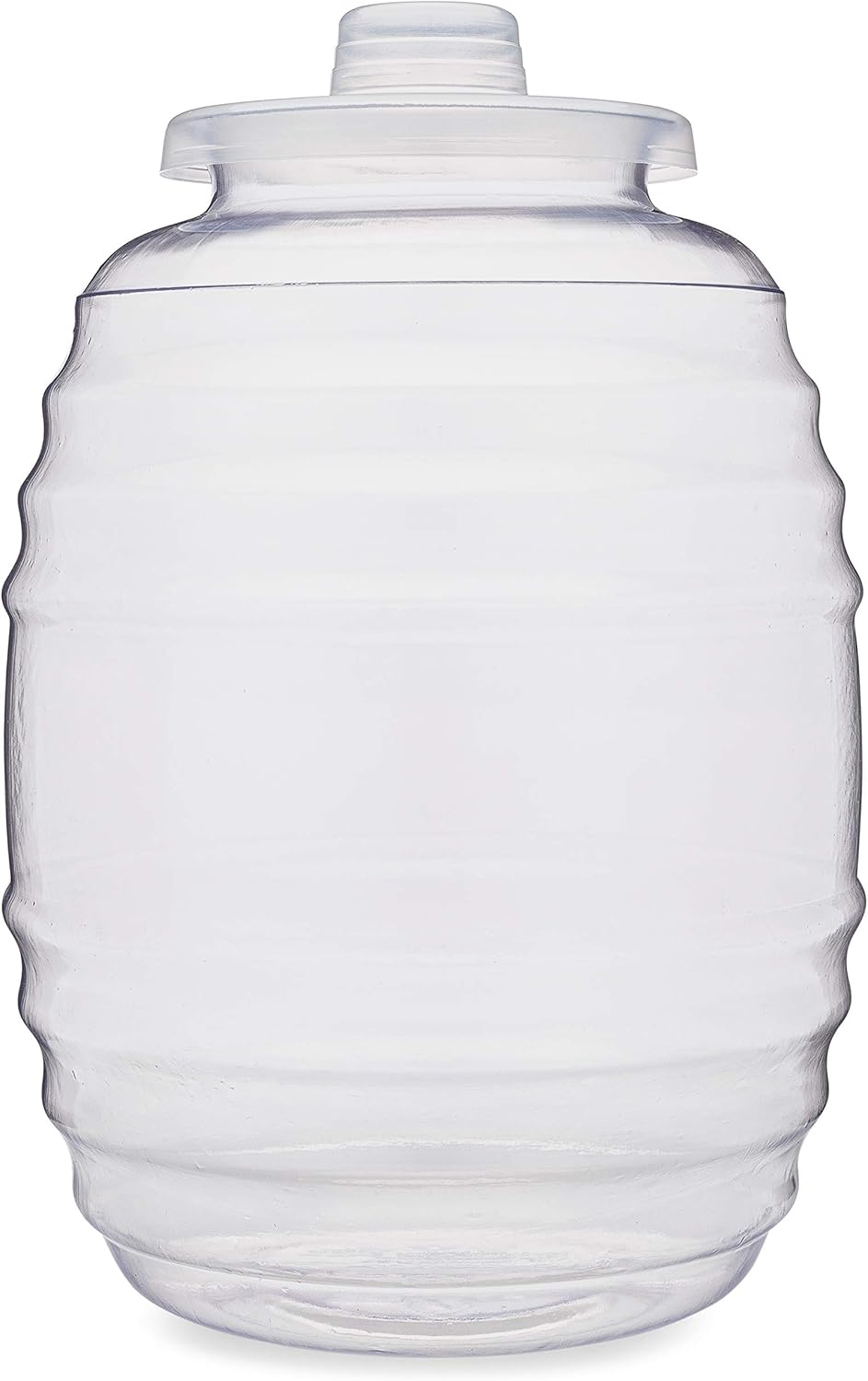 CHAMPS 5 Gallon Jug with Lid and Spout - Aguas Frescas Vitrolero Plastic Water Container - 5 Gallon Drink Dispenser