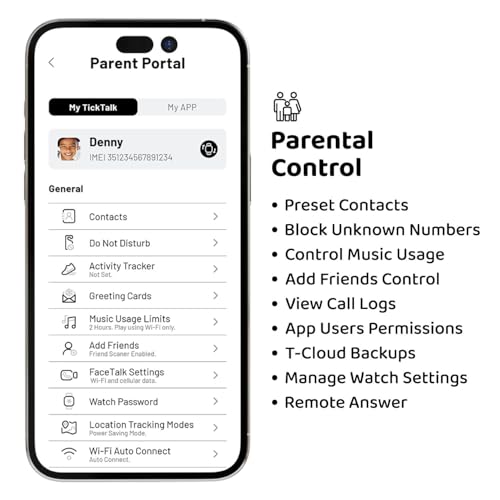 TickTalk5 - Kids Smart Watch with GPS Tracker, Video Calling, SOS, & Parental Controls | Smartwatch with Free Music, Texting, Kid Phone Call and Text