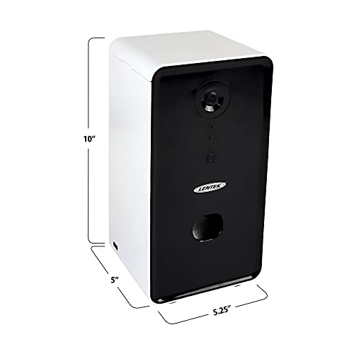 Smartphone-Controlled Pet Treat Dispenser with Camera and Two-Way Communication,WiFi,Alexa,and Google Home-Enabled Programmable Treat Dispenser