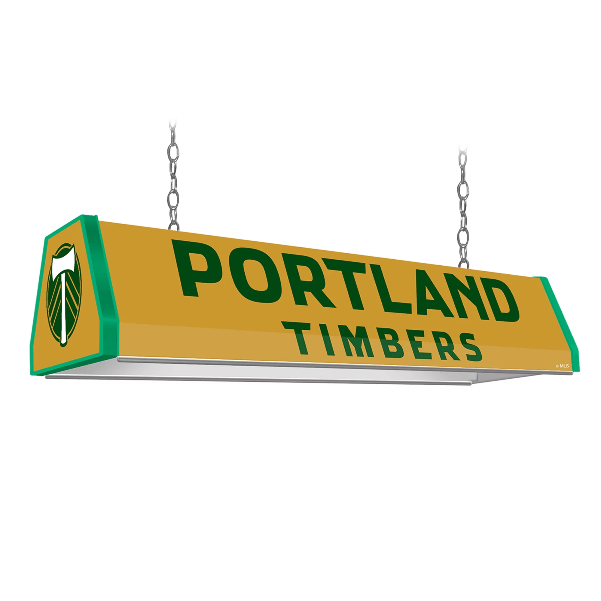 Portland Timbers 38.5'' x 10.75'' Standard Pool Table Light