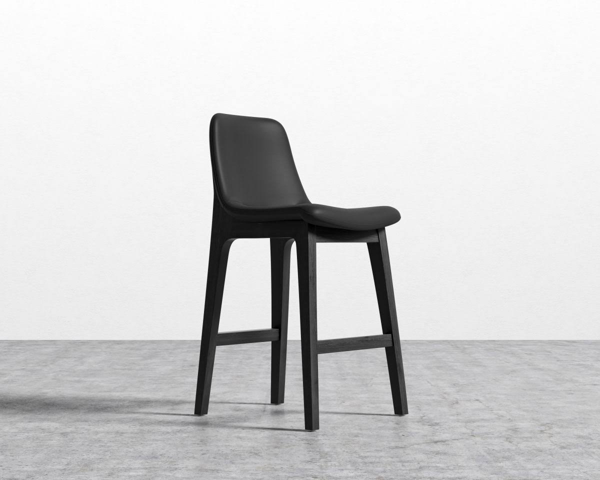 Rove Concepts Aubrey Counter Stool - Natural Monaco Black