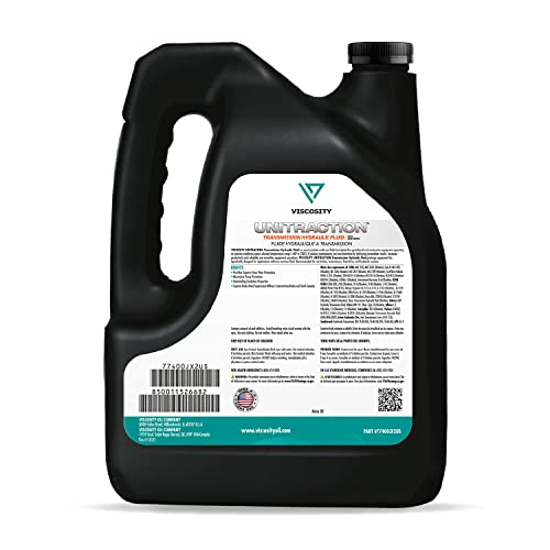 VISCOSITY UNITRACTION Transmission Hydraulic Fluid SS - Compatible With John Deere, AGCO, Massey Ferguson, Mahindra, Ventrac, Power Trac, Tilmor