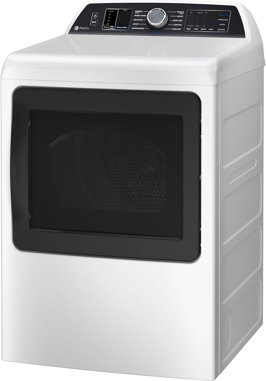 GE Profile PTD70EBSTWS 7.4 Cu. Ft. White Smart Front Load Electric Dryer