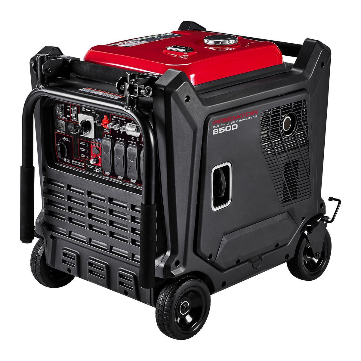 PREDATOR 9500 Watt SUPER QUIET Inverter Generator with CO SECURE Technology, EPA