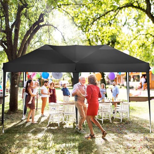 COBIZI Canopy 10x20 Pop Up Canopy Tent with 6 Sidewalls Party Tents for Parties Weddings Backyard Waterproof Canopy Outdoor Commercial Canopy Event