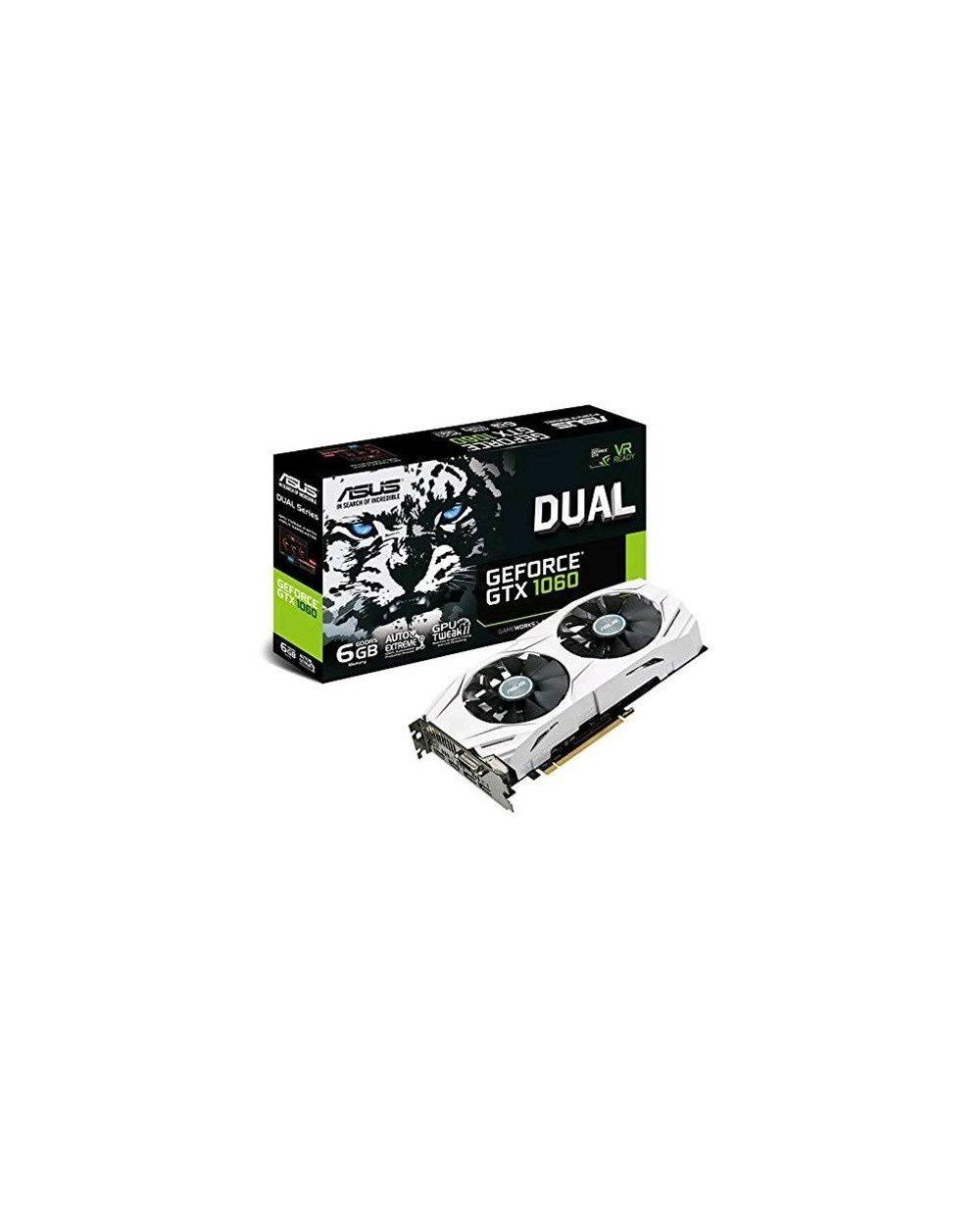 Asus 90YV09X4-M0NA00 GeForce GTX 1060 6GB GDDR5 Graphics Card