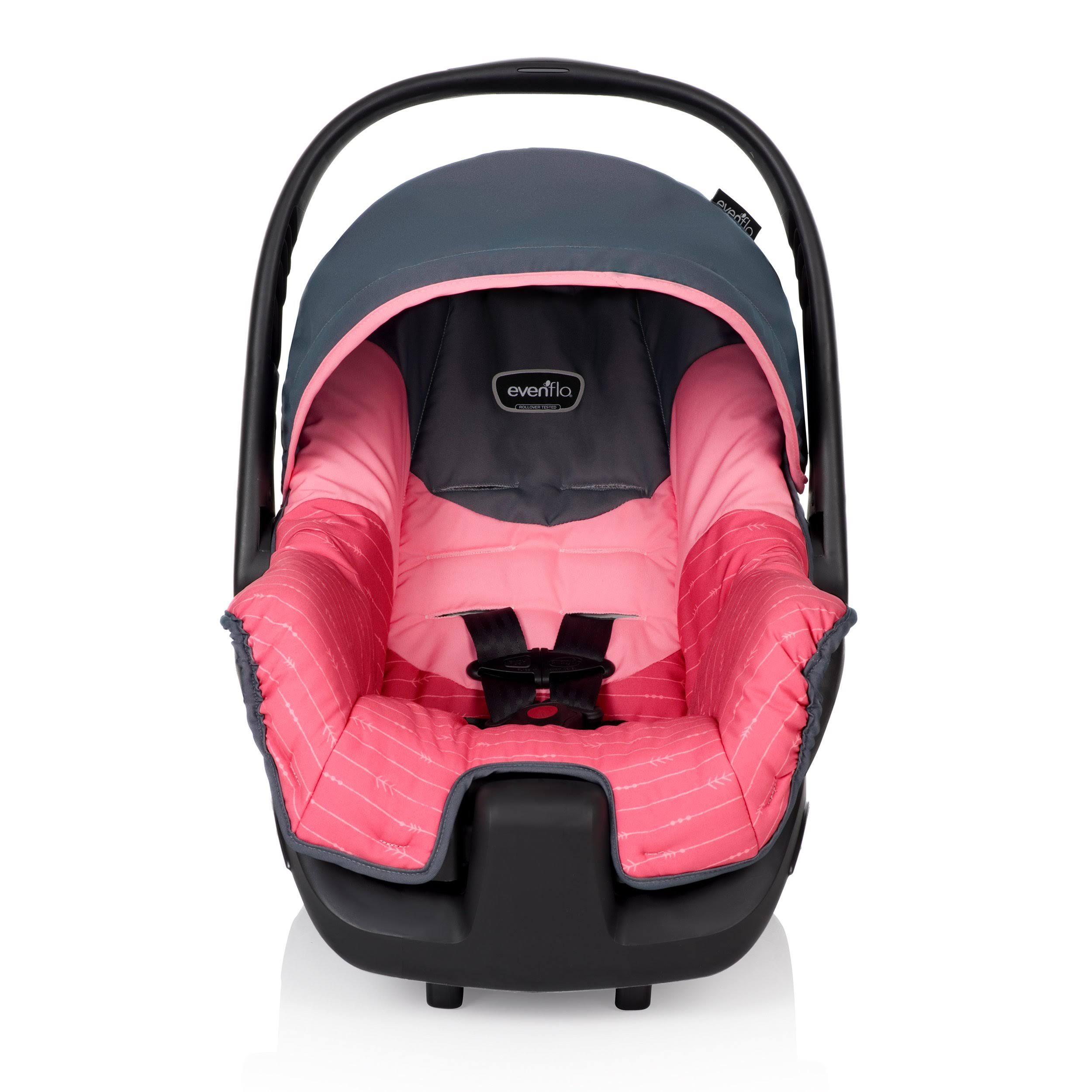 Evenflo Nurture Rear-Facing Infant Car Seat - Grace Pink - Each - Avayadevconnect