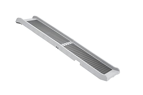 WeatherTech PetRamp - Non-Slip, Portable Dog Ramp for Large Dogs to 300 Pounds, 67" x 15" - Traction Grip Ramp, Easy Access for Pets to Car, SUV