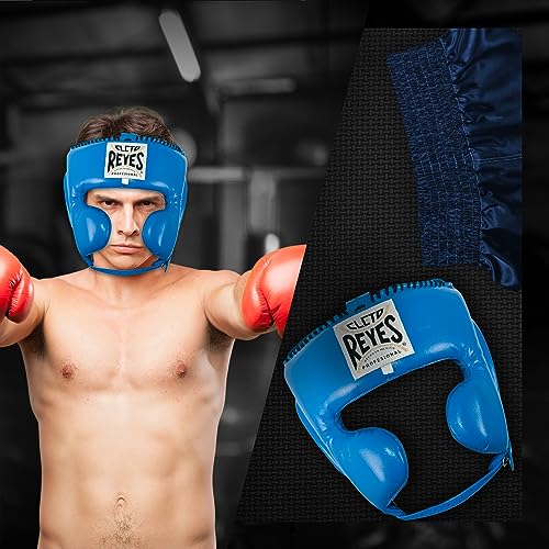 CLETO REYES Boxing Headgear with Cheek Protection for Men and Women, Protective Head Guard Face Saver, Sparring Fighting