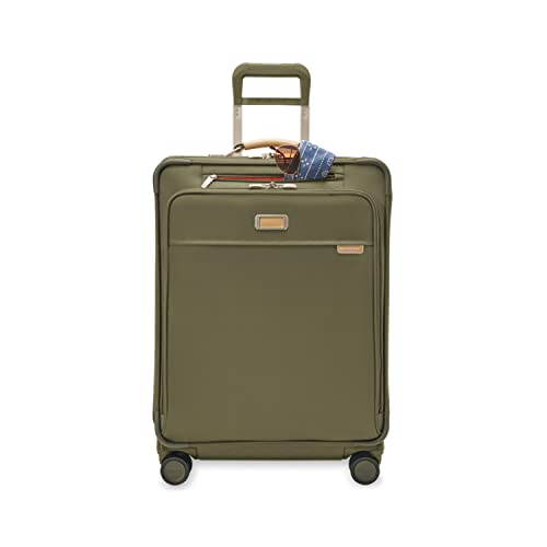 Briggs & Riley Baseline Spinners, Black, 16-inch Underseat Cabin Bag