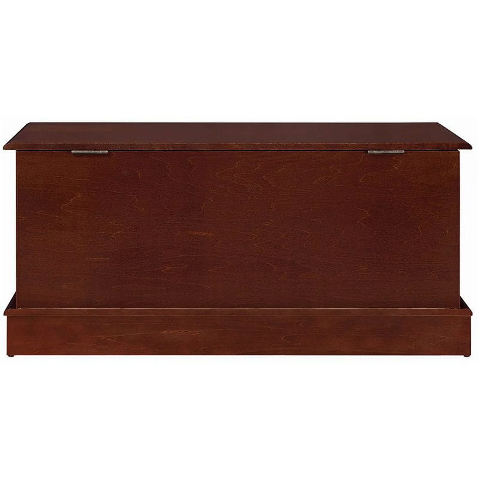 Kingfisher Lane Rectangular Traditional Wood Cedar Chest in Brown