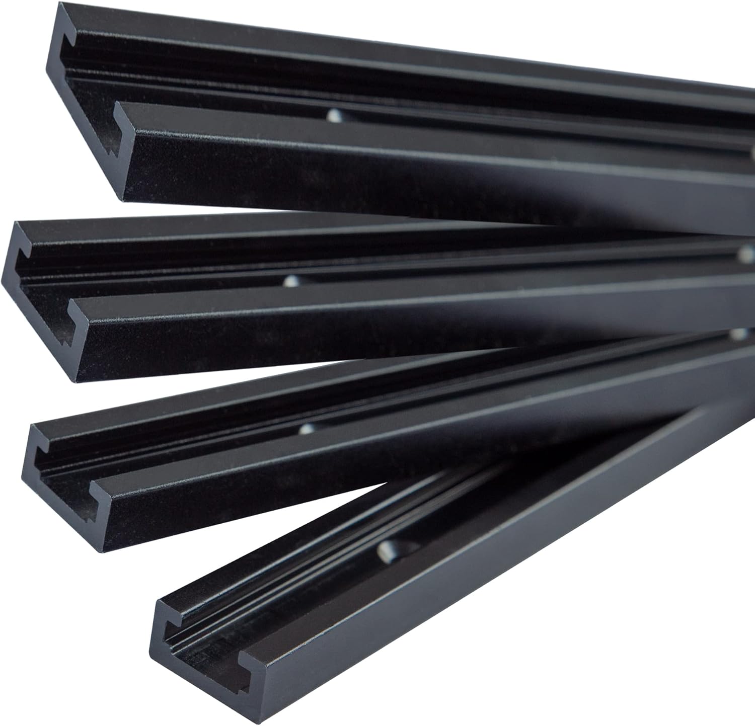 48'' Silver T-Tracks for Woodworking