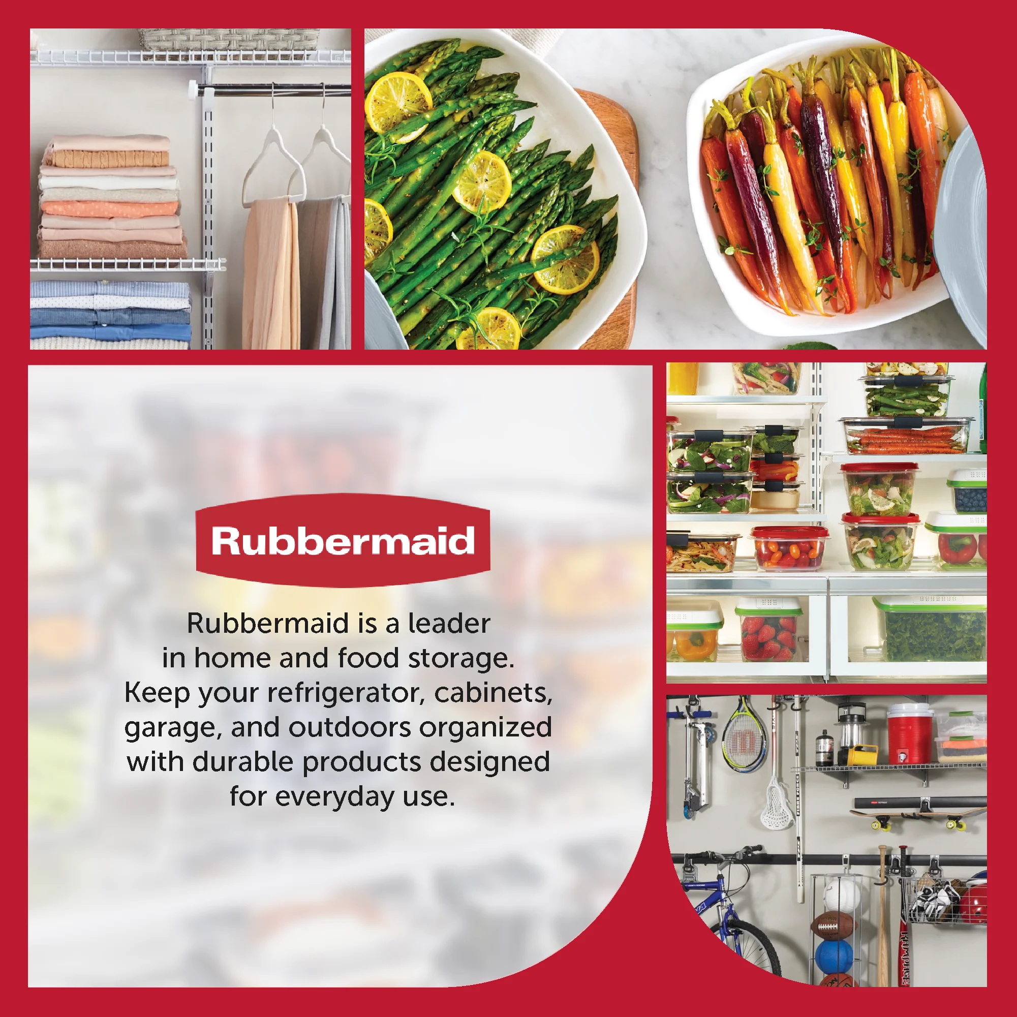 Rubbermaid Configurations White Closet Kit - FG3G5902WHT - Radiant Selections