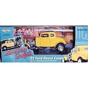 Ertl #32078 American Muscle American Graffiti 32 Ford Deuce Coupe 1/18