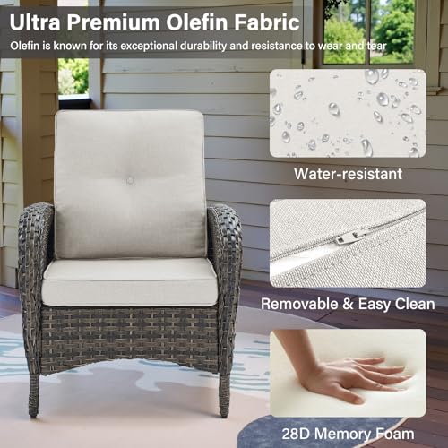 Patio Club Chair Wicker Chairs