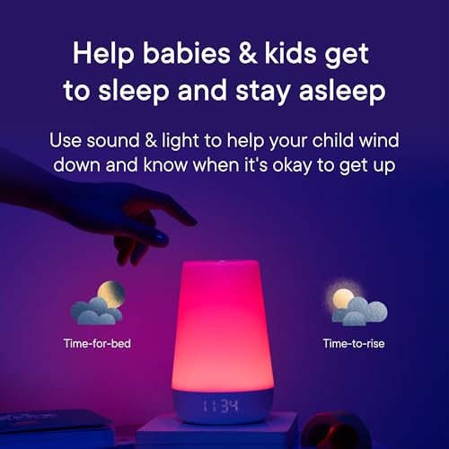 Hatch Rest Baby Sound Machine, Night Light | 2nd Gen | Registry Essential, Sleep Trainer, Routine Builder, Time-to-Rise Alarm Clock