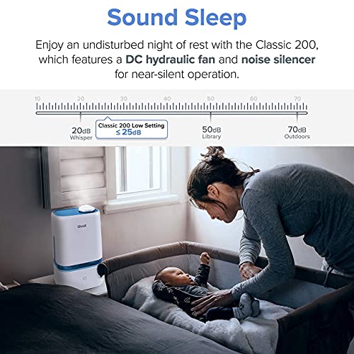 LEVOIT 4L Humidifiers for Bedroom Large Room & Essential Oil Diffuser, Quiet Cool Mist for Home, Baby and Plants, Last up to 40Hours