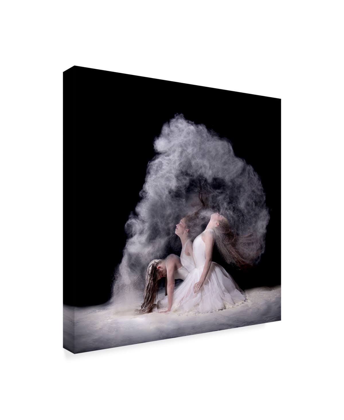 Pauline Pentony Ba &Powder& Canvas Art, Size: 35 x 35