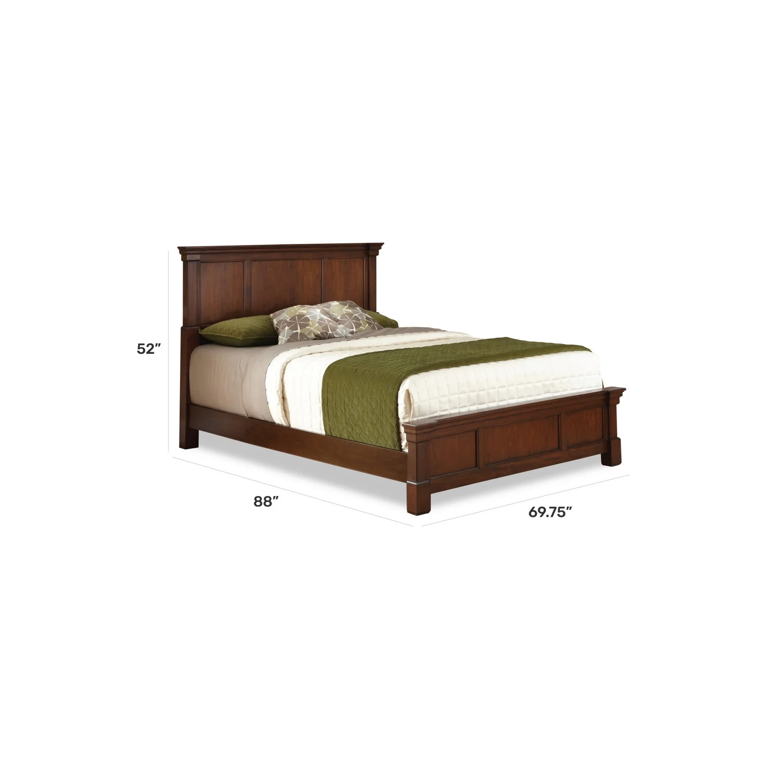 Homestyles Aspen Brown King Bed
