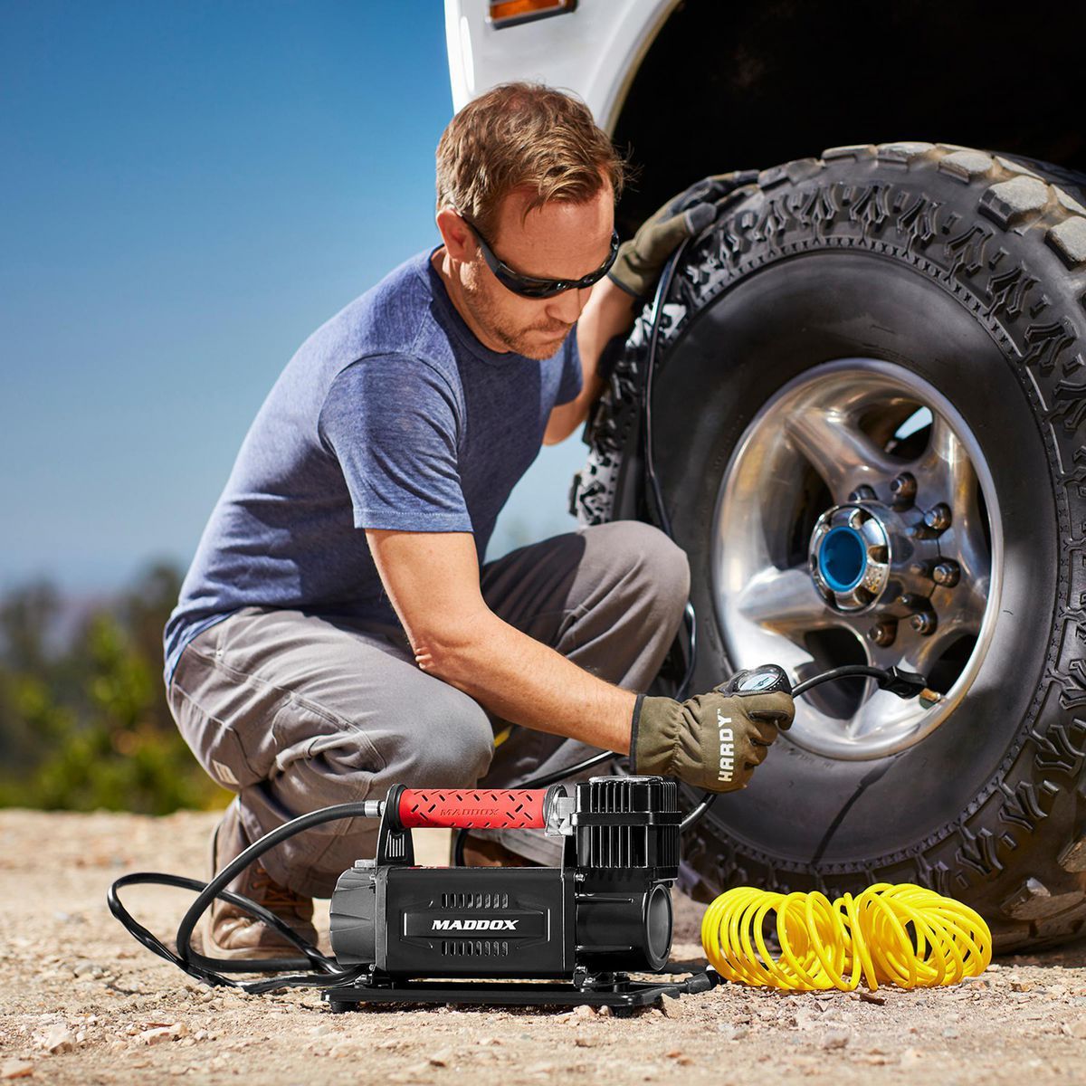MADDOX 12V, 125 PSI High-Performance Inflator