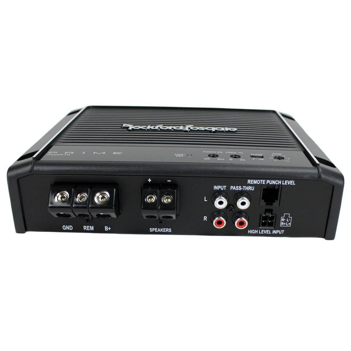Rockford Fosgate R500X1D Prime Class D 2-Ohm Mono Amplifier Circuit Topology, 500 W