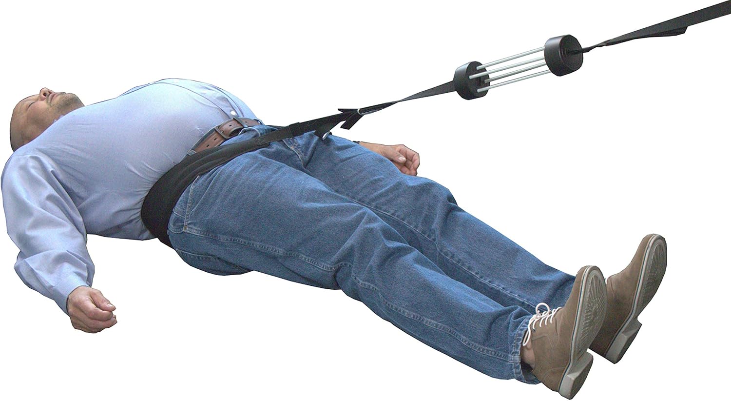 Fisher Traction Back Traction Device for Back Pain Relief, Posture Therapy Corrector