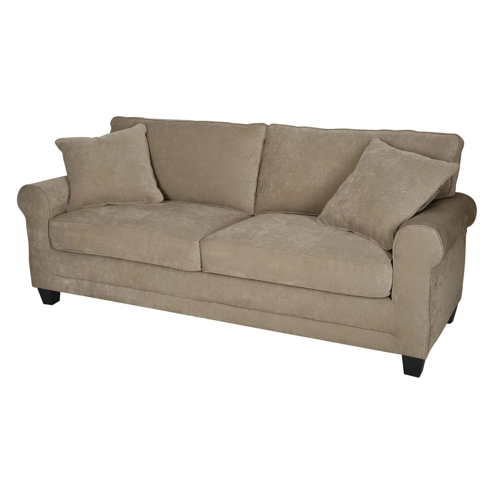 Serta Copenhagen 73" Sofa in Brown - Curated Treasures Market