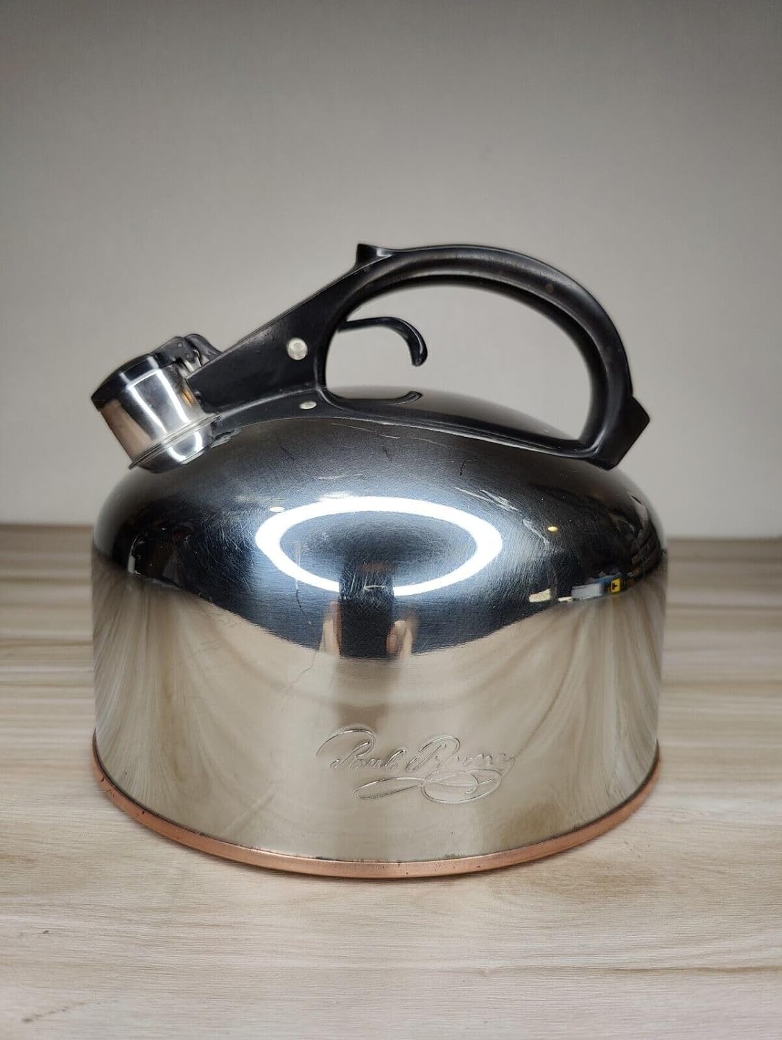 Revere 3-1/2-Quart Copper Bottom Teakettle - Smart Home Appliances