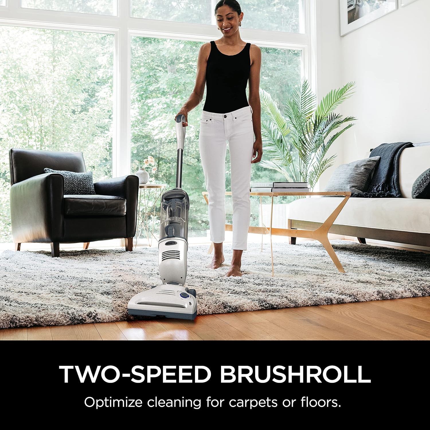 Shark SV1106 Navigator Freestyle Upright Bagless Cordless Stick Vacuum for Carpet, Hard Floor and Pet with XL Dust Cup and 2-Speed Brushroll