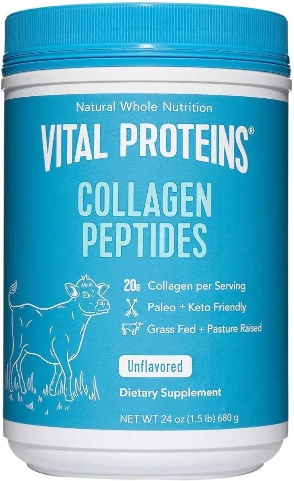 Vital Proteins Collagen Peptides Grass Fed Paleo Friendly 24 oz - 2 Pack - Kansas Nuitrition - HNZSDS