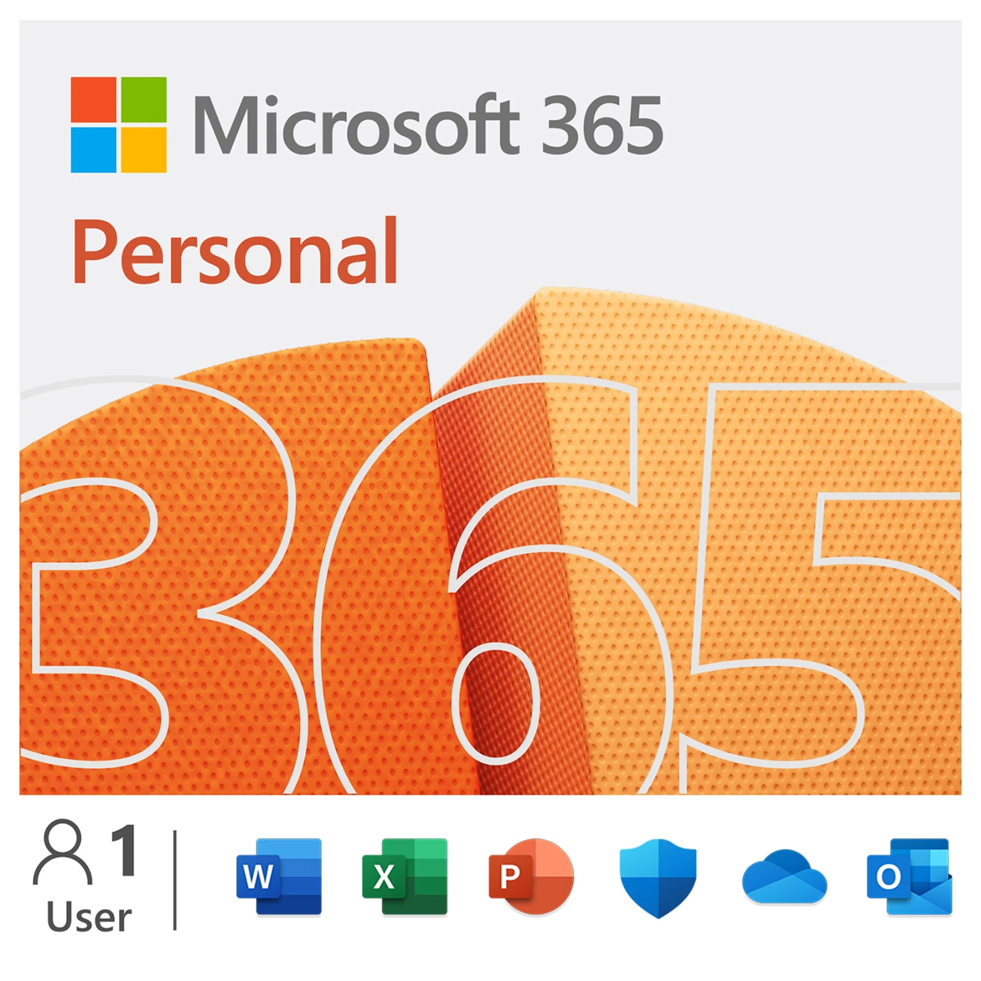 Microsoft 365 Personal | 12-Month Subscription, 1 person | Premium Office apps | 1TB OneDrive cloud storage | PC/Mac Download