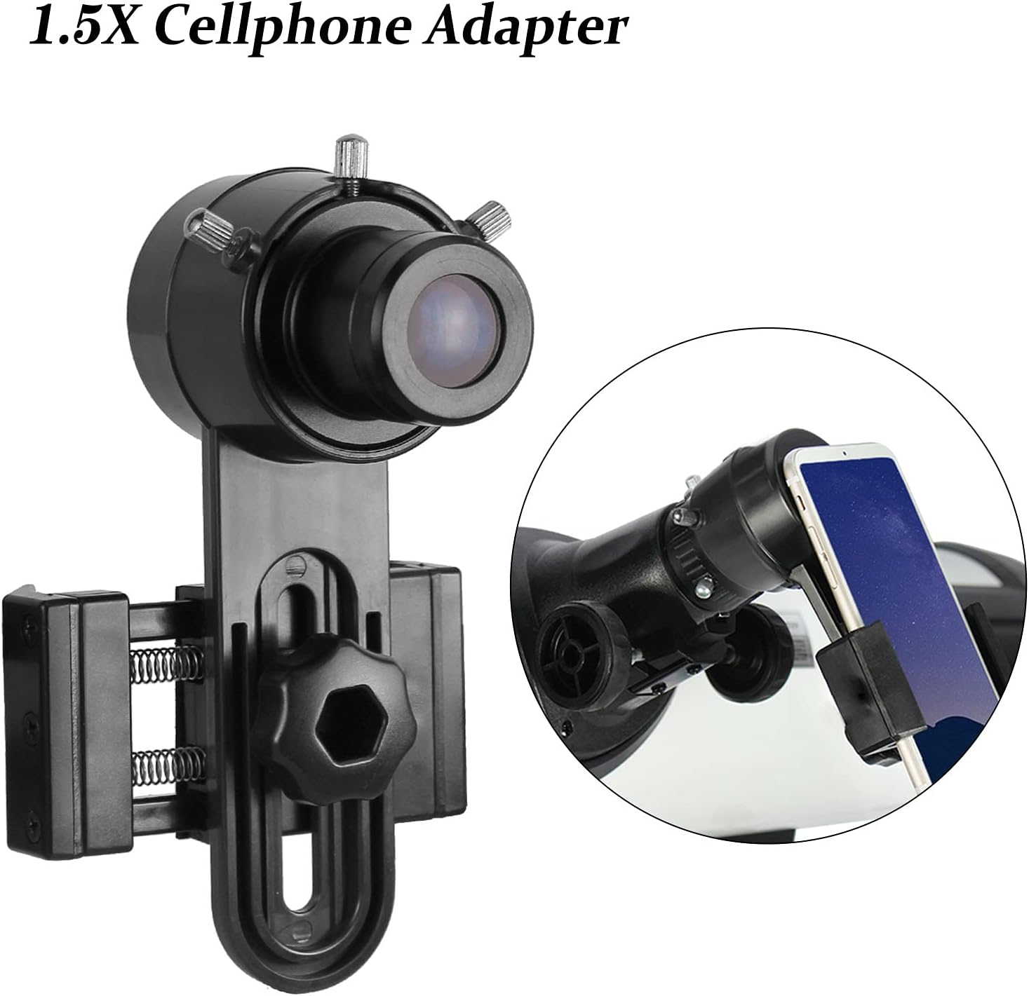 1.25Inch Telescope Accessory Kits - 2 PLOSSL Eyepieces of Different Specifications
