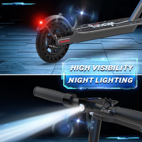 Electric Scooter for Kids 10+, 350W Motor, Max 12Miles Long Range, 19 MPH Max Speed, 8.5" Solid Tire
