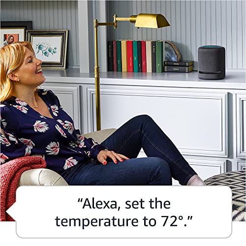 Like-New Amazon Echo Studio (newest model), Our best-sounding Alexa speaker, Perfect for living rooms, family rooms, and other large spaces
