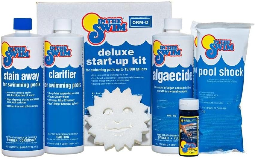 In The Swim Ultimate Pool Opening Chemical Start Up Kit - Up to 35,000 Gallons Pack of 2