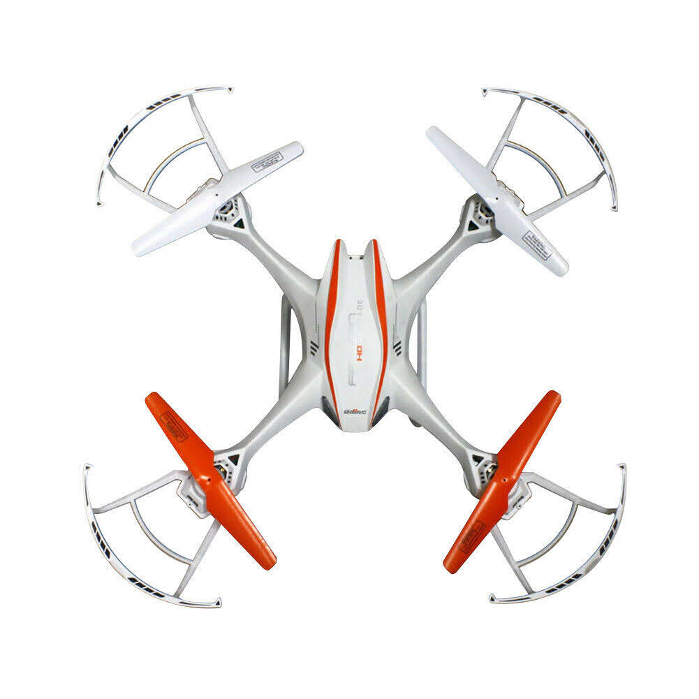 UDI U842 4-Channel 6 Axis Big UFO Drone RC Quadcopter with HD Camera - White