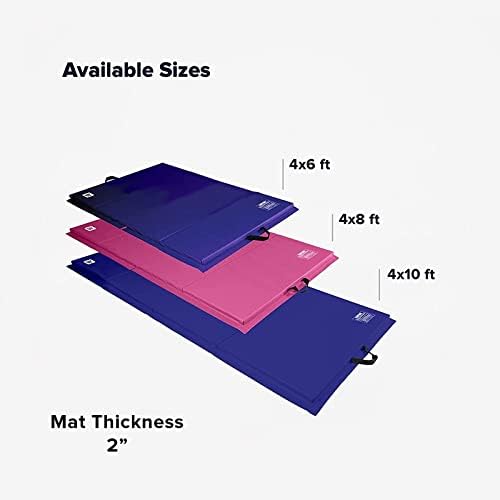 We Sell Mats - 4 ft x 6 ft x 2 - Personal Fitness & Exercise Mat for Home Workout