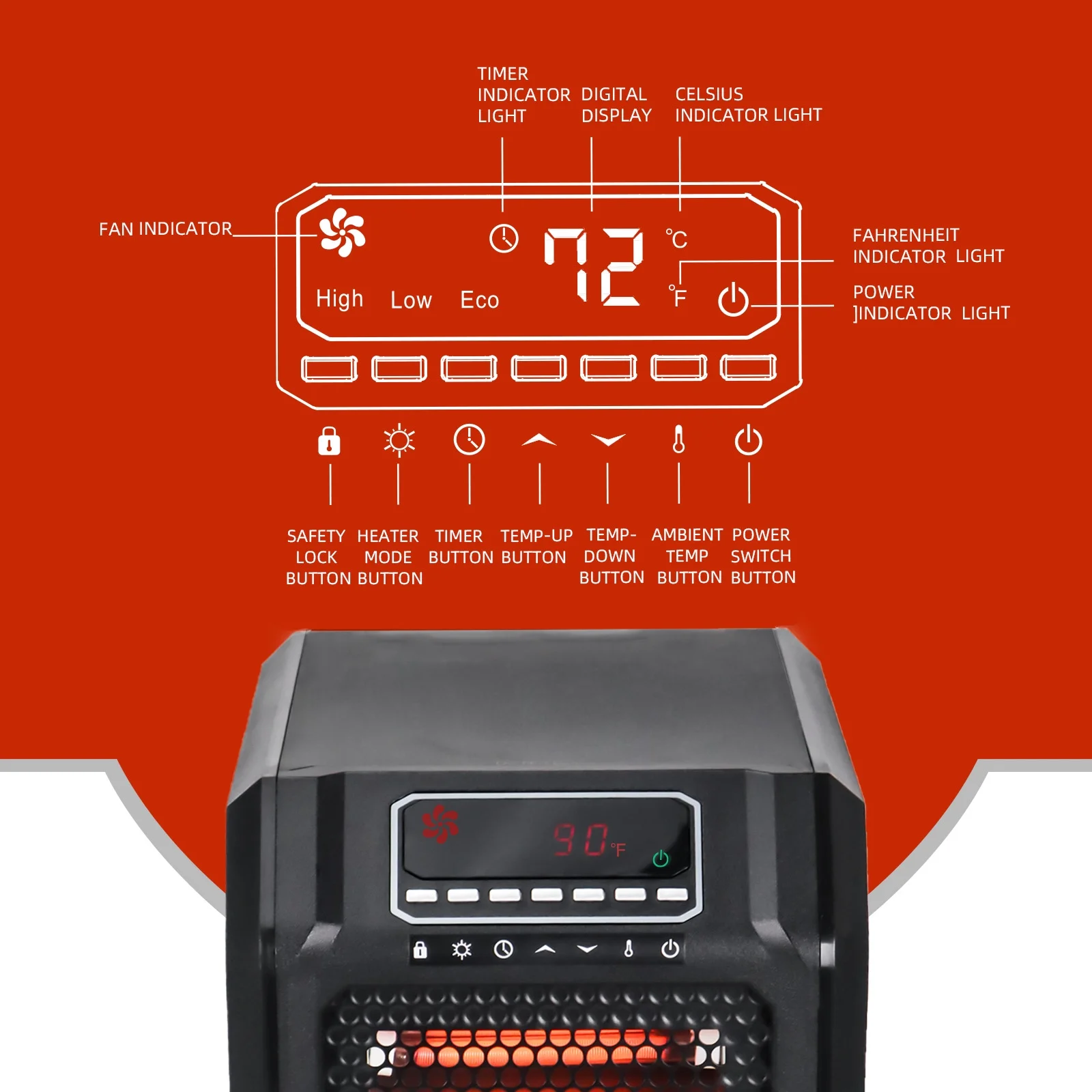 Beyond Heat Infrared Cabinet Heater