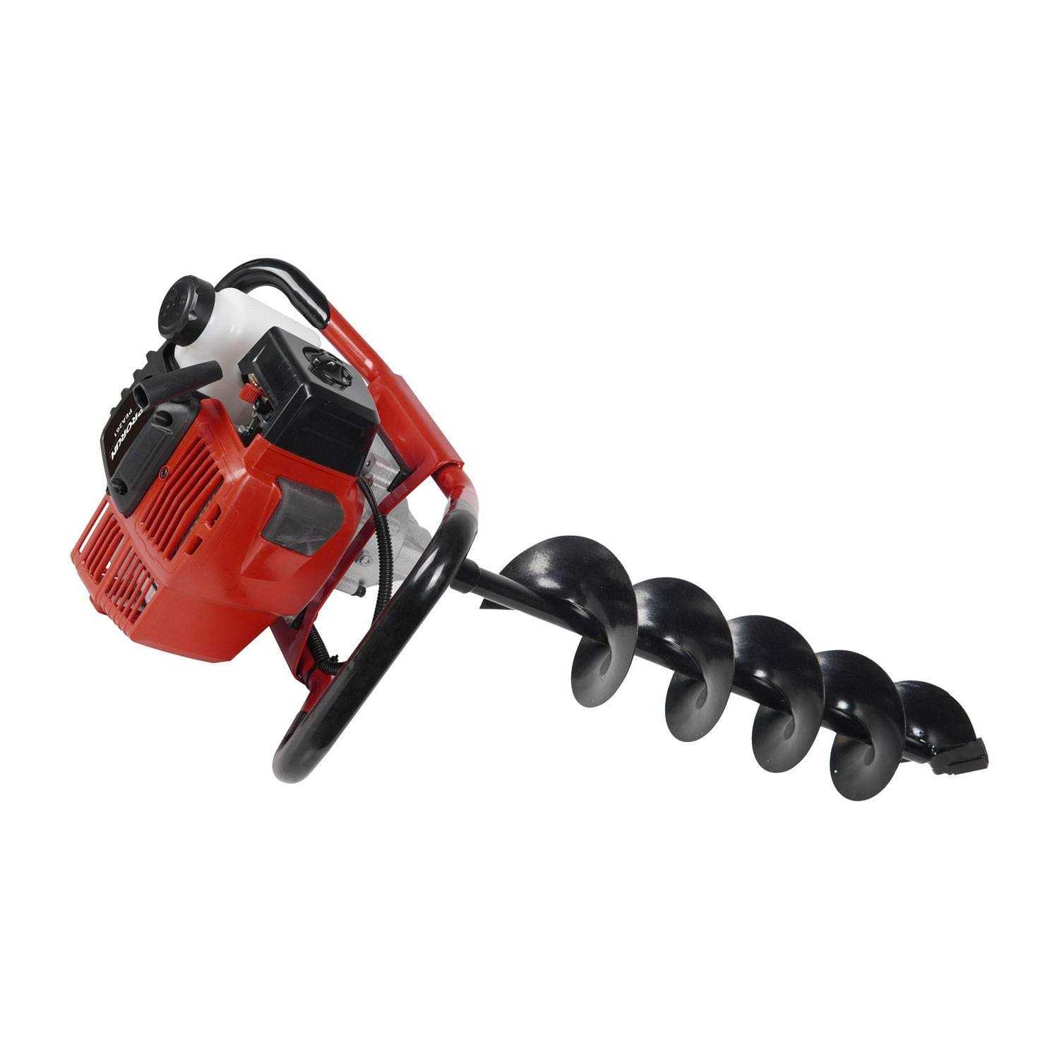 PRORUN 51.7-cc 1-man Auger Kit Auger Powerhead with 6-in Bit Included PEA261 - Shop Hardware Tools Online Store