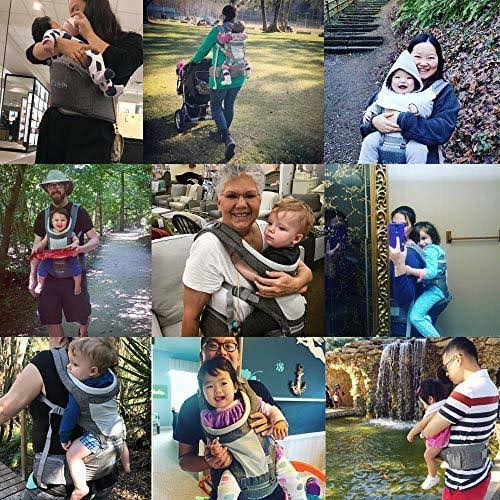 Dada Hip Seat Baby Carrier, Airflow 360 Ergonomic Baby Carrier with Hi