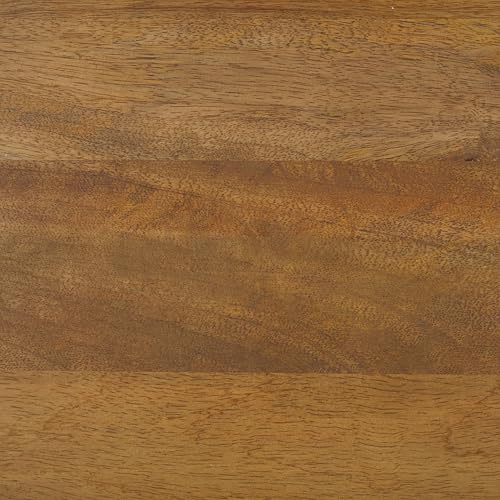 SAFAVIEH Home Collection Gensho Tropical Coastal Boho Natural/Golden Brown Rattan Solid Wood Coffee Table (Fully Assembled)