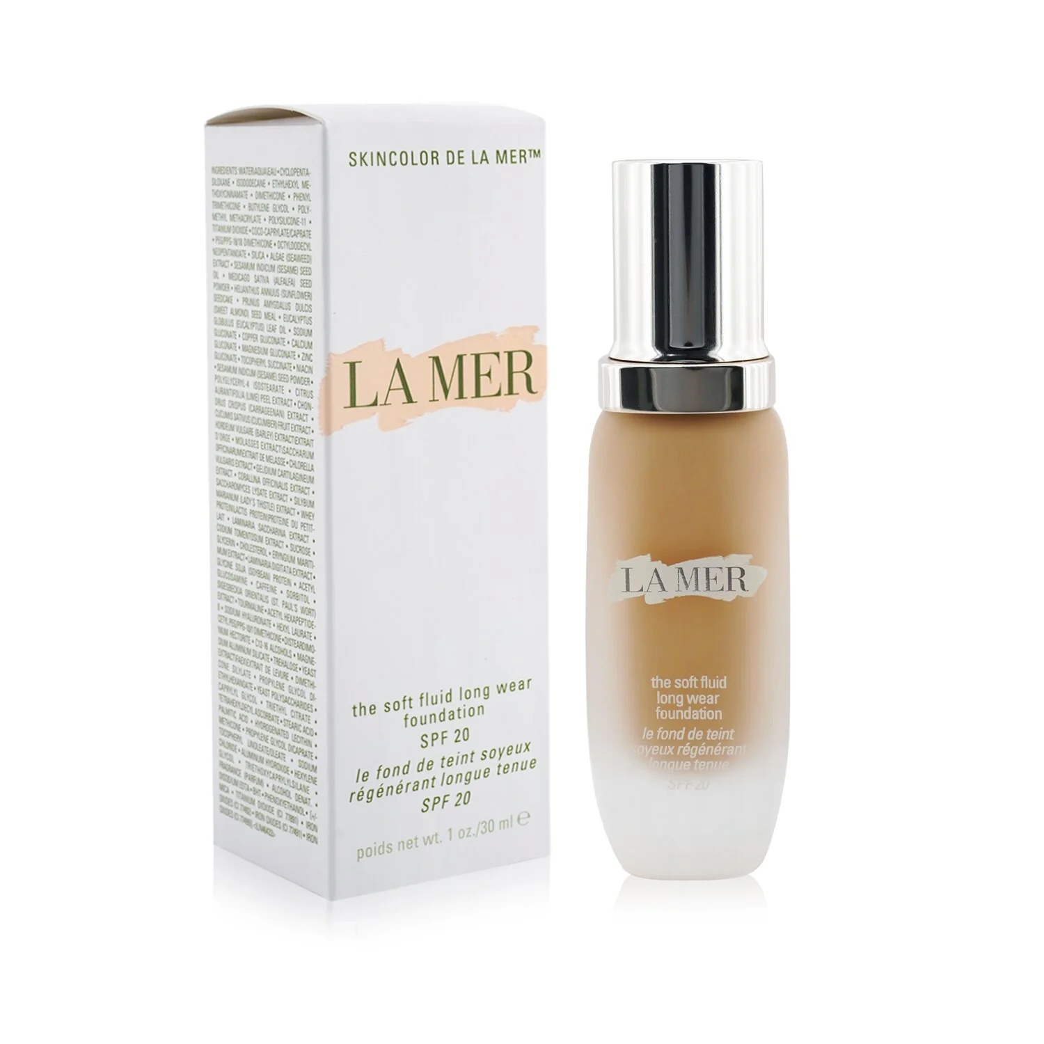 La Mer The Soft Fluid Long Wear Foundation SPF 20 - # 23/ 250 Sand (Box Slightly Damaged)  30ml/1oz