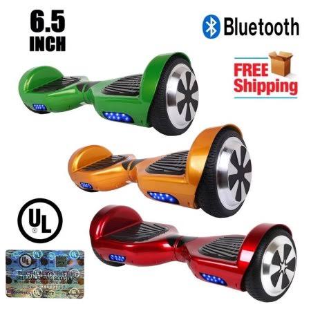 Ul2272 Certified Bluetooth 6.5 inch Hoverboard Two Wheel Self Balancing Scooter Red
