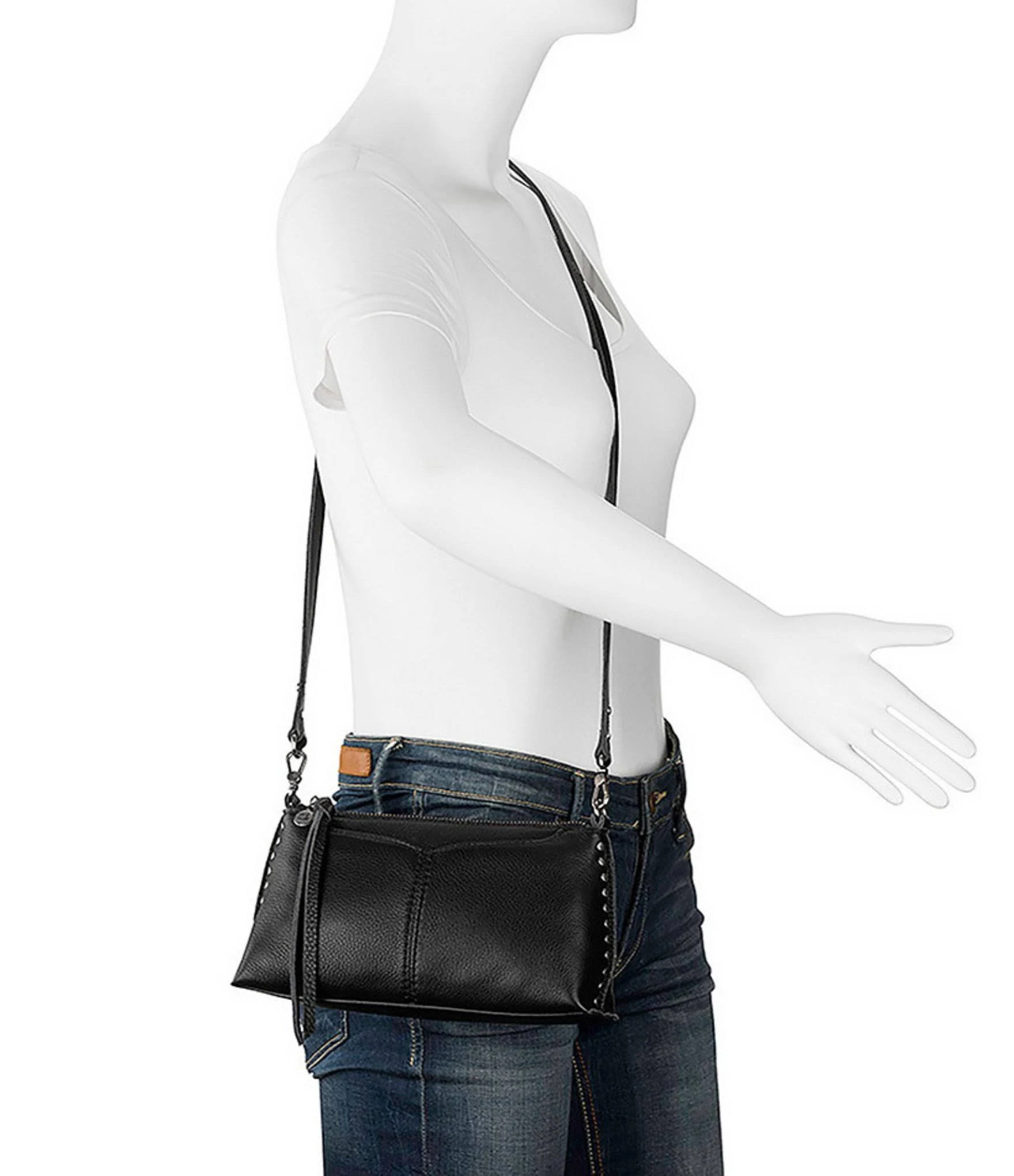 The Sak Silverlake 3 in 1 Leather Crossbody - Indigo