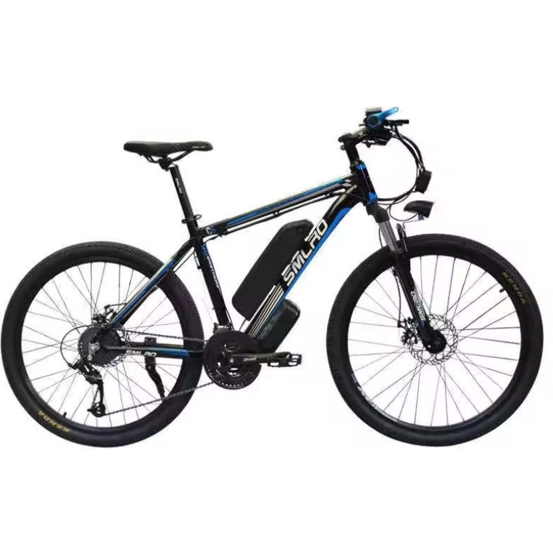 1000W 48V 17.5Ah Electric Fat Tire Bike 26" Electric Mountain Bike Bicycle E bike Shimano 21-speed transmission